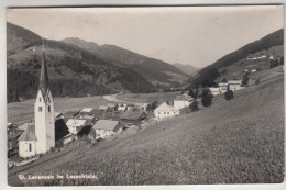 C7485) ST. LORENZEN Im LESACHTAL - Kirche U. Häuser ALT - Lesachtal