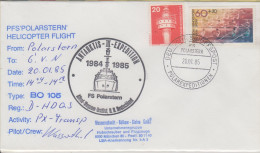 Germany Antarctic Heli Flight From Polarstern To Neumayer  20.1.1985 (KK183D) - Polar Flights