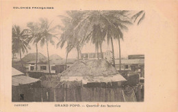 DAHOMEY - S13920 - Grand Popo - Quartier Des Factories - Colonies Françaises- L23 - Dahomey