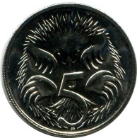 5 CENT 1999 AUSTRALIA UNC ECHIDNA #M10354.E - 5 Cents