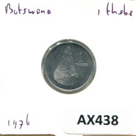 1 THEBE 1976 BOTSWANA Pièce #AX438.F - Botswana
