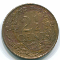 2 1/2 CENT 1965 CURACAO Netherlands Bronze Colonial Coin #S10191.U - Curaçao