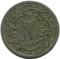 2/10 QIRSH 1886 EGIPTO EGYPT Islámico Moneda #AH272.10.E - Egypte