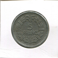5 FRANCS 1946 FRANCIA FRANCE Moneda #AK761.E - 5 Francs