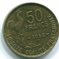 50 FRANCS 1953 B FRANCIA FRANCE Moneda XF #FR1097.6.E - 50 Francs