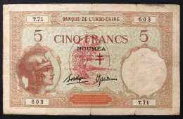 NUOVE EBRIDI New Hebrides 20 FRANCHI 1941 Pick#4 Taglietti Lotto.894 - Sonstige & Ohne Zuordnung