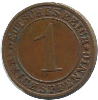 1 REICHSPFENNIG 1924 J ALEMANIA Moneda GERMANY #AD436.9.E - 1 Renten- & 1 Reichspfennig