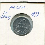 20 GROSZY 1977 POLAND Coin #AR776.U - Pologne