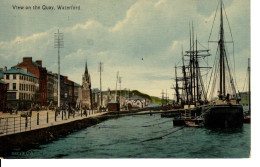 VIEW ON THE QUAY WATERFORD 1919 - Waterford