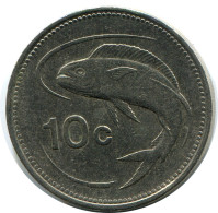 10 CENTS 1986 MALTE MALTA Pièce #AZ293.F - Malte