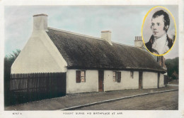 Postcard United Kingdom > Scotland > Ayrshire Robert Burns Birthplace Ayr - Ayrshire