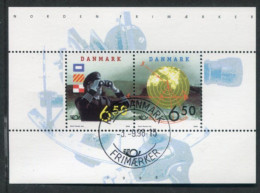 DENMARK 1998 Nordic Countries: Sea Travel. Block Used  Michel Block 9 - Gebruikt