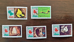 ETHIOPIE Grotte, Grottes, Caves, Cueva. Michel N° 1146-50 ** MNH - Autres & Non Classés