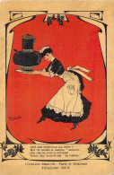 PUBLICITE - Au Caféier - Livraison Domicile : Paris Et Banlieue - Téléphone : 301-74 - Carte Postale Ancienne - Publicité