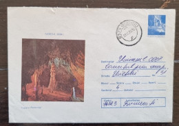 ROUMANIE Grotte, Grottes, Caves, Cueva. Entier Postal émis En 1978  Et Ayant Circulé (17) - Autres & Non Classés