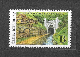 Czech Republic 2022 ⊙ Mi 1155 Sc 3898 Schwarzenberg Canal. Tschechische Republik. - Gebruikt