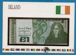 IRLAND 1 POUND 16.02.1987 # HJJ 913436 P# 70c  Queen Maeve - Ierland