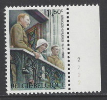 Belgique COB 1474 ** (MNH) - Planche 2 - 1961-1970