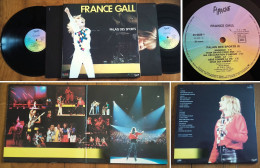 RARE French DOUBLE LP 33t RPM (12") FRANCE GALL «Au Palais Des Sports» (Gatefold P/s, 1982) - Ediciones De Colección