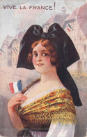 MILITARIA - Patriotiques - Vive La France ! - Carte Postale Ancienne - Patriottiche