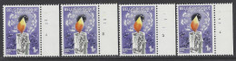 Belgique - 1968 - COB 1478 ** (MNH) - Planches 1 à 4, Série Complète - 1961-1970