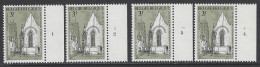Belgique - 1969 - COB 1487 ** (MNH) - Planches 1 à 4, Série Complète - 1961-1970