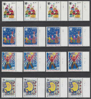 Belgique - 1969 - COB 1492 à 1495 ** (MNH) - Planches 1 à 4, Série Complète - 1961-1970