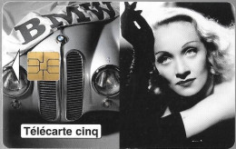 CARTE-PRIVEE-5U-11/95-GN199-SO3.JD- BMW-MARLENE-V°DN°-SérieA 5B117739-Utilisé-TBE - - 5 Eenheden