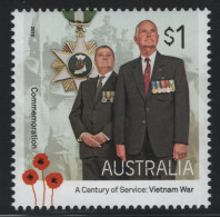 Australia 2016 MNH Sc 4559 $1 Medal, Commemoration Vietnam War - Mint Stamps