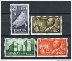 Ifni 1961. Edifil 179-82 ** MNH. - Ifni