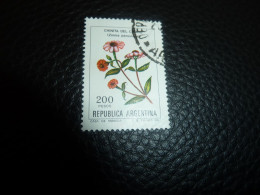 Républica Argentina - Chinita Del Campo (Zinnia Peruviana) - 200 Pesos - Yt 1312 - Multicolore - Oblitéré - Année 1982 - - Gebruikt