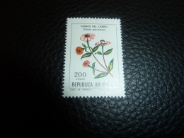 Républica Argentina - Chinita Del Campo (Zinnia Peruviana) - 200 Pesos - Yt 1312 - Multicolore - Neuf - Année 1982 - - Ungebraucht