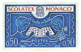 32379 MNH MONACO 1963 SCOLATEX. EXPOSICION FILATELICA NACIONAL - Other & Unclassified