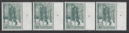 Belgique COB 1510 ** (MNH) - Planches 1 à 4, Série Complète - 1961-1970