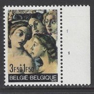 Belgique - 1970 - COB 1564 ** (MNH) - Planche 1 - 1961-1970
