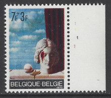 Belgique COB 1565 ** (MNH) - Planche 1 - 1961-1970