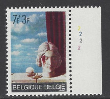 Belgique COB 1565 ** (MNH) - Planche 2 (1) - 1961-1970