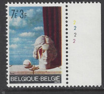 Belgique - 1970 - COB 1565 ** (MNH) - Planche 2 - 1961-1970