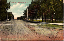 North Dakota Wahpeton Fifth Street 1909 - Wahpeton