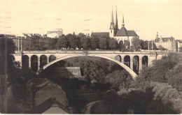 LUXEMBOURG - Le Pont -  Carte Postale Ancienne - Otros & Sin Clasificación