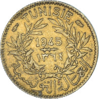 Monnaie, Tunisie, 50 Centimes, 1945 - Tunisie