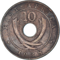 Monnaie, Afrique Orientale, 10 Cents, 1928 - Colonie Britannique