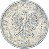 Monnaie, Pologne, 50 Groszy, 1957 - Pologne