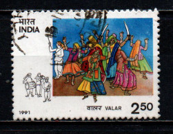 INDIA - 1991 - Tribal Dances: Valar - USATO - Usati