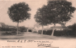 BELGIQUE - Waremme - Rue De Huy - Grand Pont - Carte Postale Ancienne - - Waremme