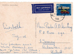 65319 - Bund - 1965 - 40Pfg IVA '65 EF A LpAnsKte WUPPERTAL -> Searcy, AR (USA) - Storia Postale