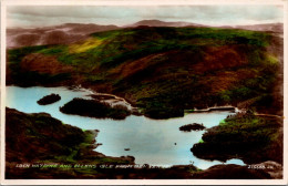 Scotland Loch Katrine Ellens Isle From Ben Venue Real Photograph - Perthshire