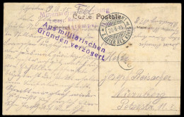 1915, Altdeutschland Bayern, Brief - Feldpost (franchise)