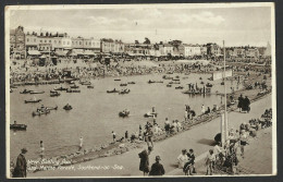 SOUTHEND On Sea - New Boating Pool - Old Postcard (see Sales Conditions) 07935 - Southend, Westcliff & Leigh