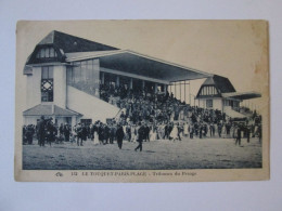 France-Le Touquet:L' Hippodrome-Tribunes Du Pesage Carte Postale Non Circulee Vers 1930 - Le Touquet